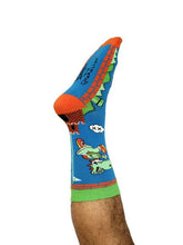 Chaussettes colorés par paire ou à l'unique marque français avec design en collaboration avec des artistes par Quanailles sur meanwhile boutique